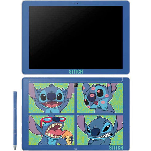 Disney Lilo and Stitch Personalities Moods Galaxy Book 12in Skin